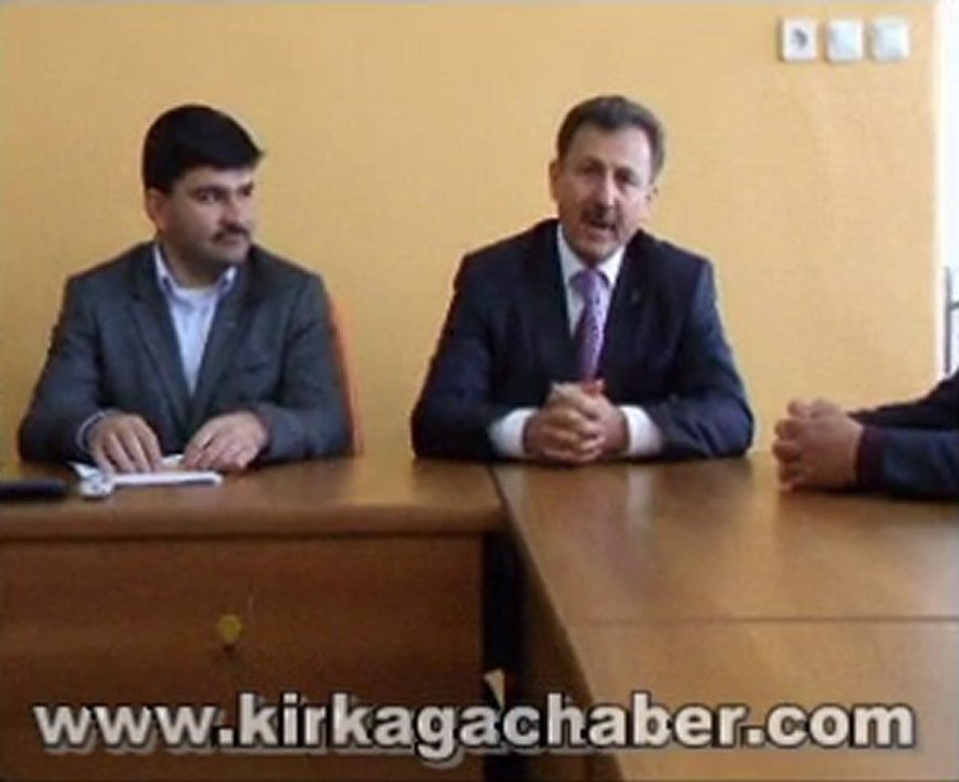 SELÇUK ÖZDAĞ, KIRKAĞAÇ İLÇE TEŞKİLATINI ZİYARET ETTİ