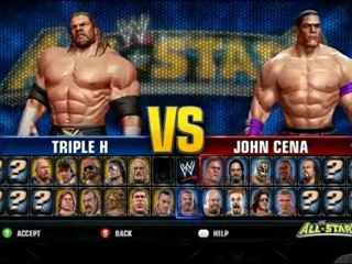WWE All Stars - First 5 minutes WWE All Stars Character ...