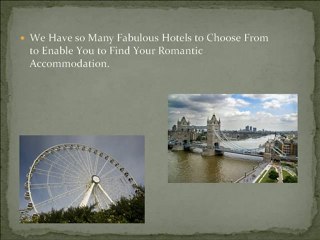 Romantic Things to do in London on a weekend Break