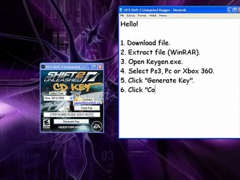 Need for Speed Shift 2 Unleashed Keygen