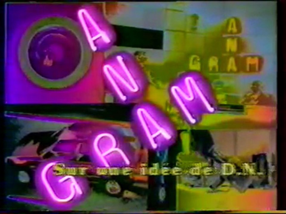 Génerique De Fin de L'emission ANAGRAM 06 Juin 1985 TF1