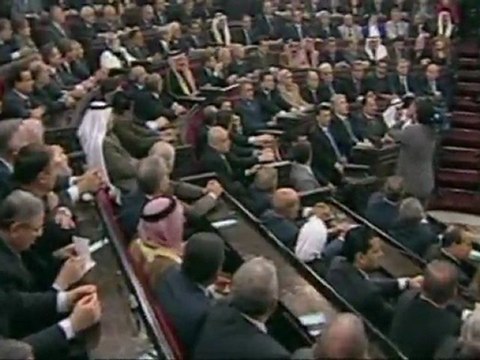 Syrian president blames conspirators for unrest