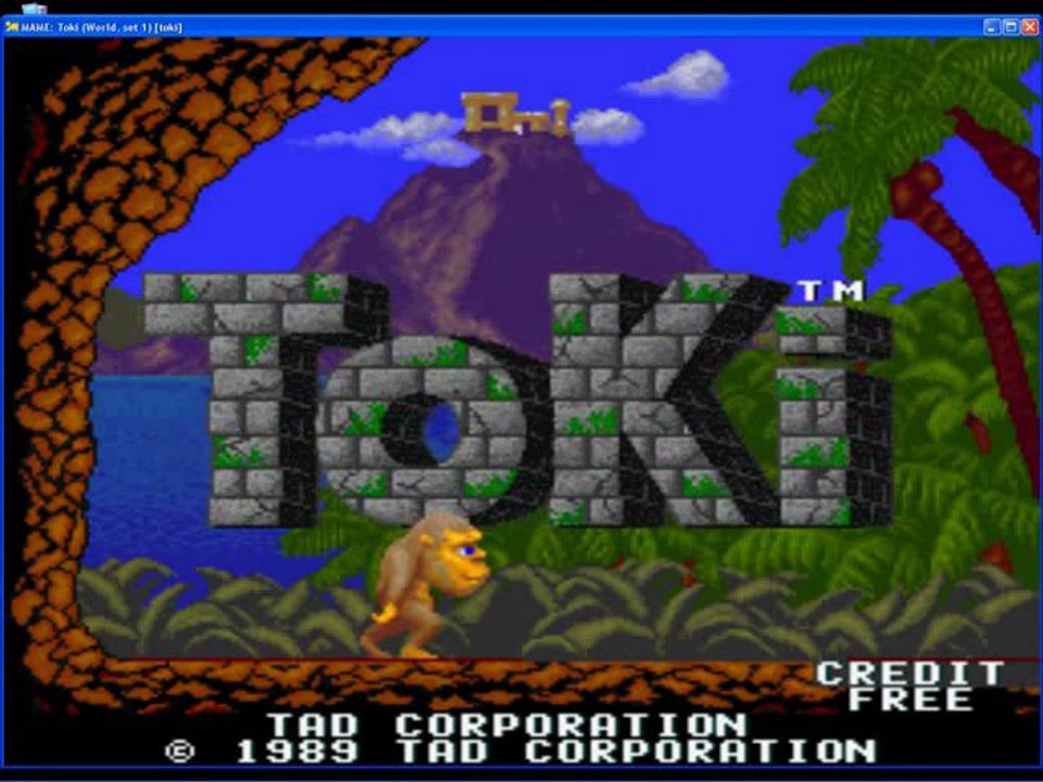 Toki [Arcade] Videotest