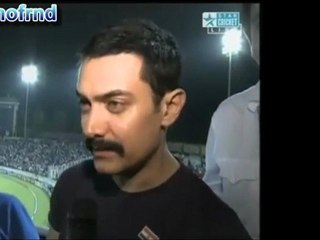 Aamir Khan Interview HD from India Pakistan Semifinal 30th March 2011