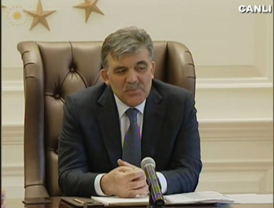 Sn.Gül, Tarım ve Köyişleri Bakanı Mehmet Mehdi Eker ve beraberindeki heyeti kabul etti