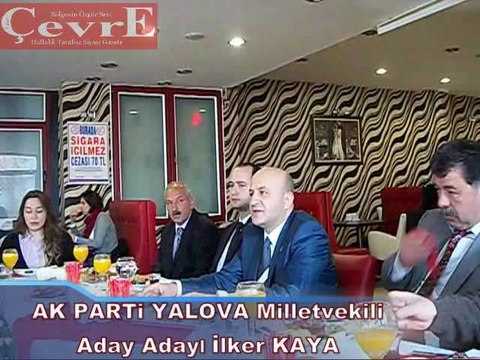 AK PARTİ YALOVA Milletvekili Aday Adayı İlker KAYA'ın Basın Toplantısı