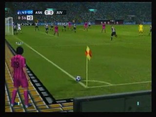 マスターリーグ9年目　UEFA CLトーナメント2回戦2ndleg vsユベントス ウイイレ2011