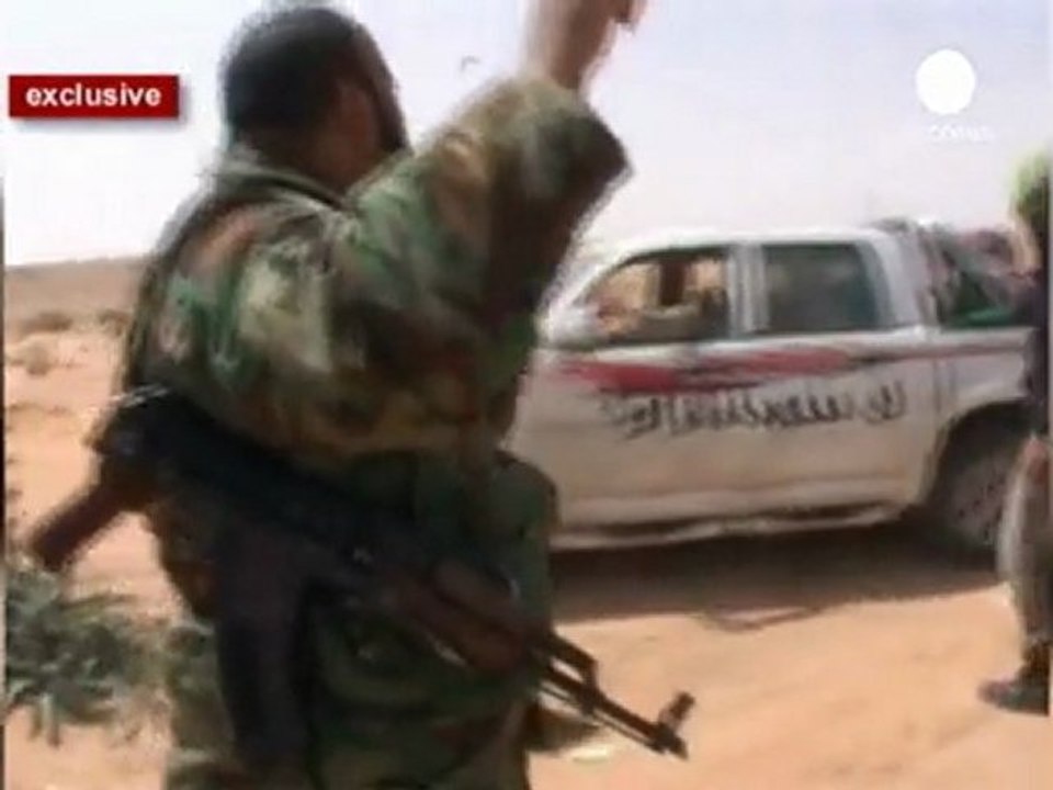 Guerra di Libia, euronews dal fronte di Brega