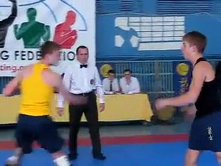 Шунин Артем, Одесса побеждает бойца из г. Бровары. Хортинг