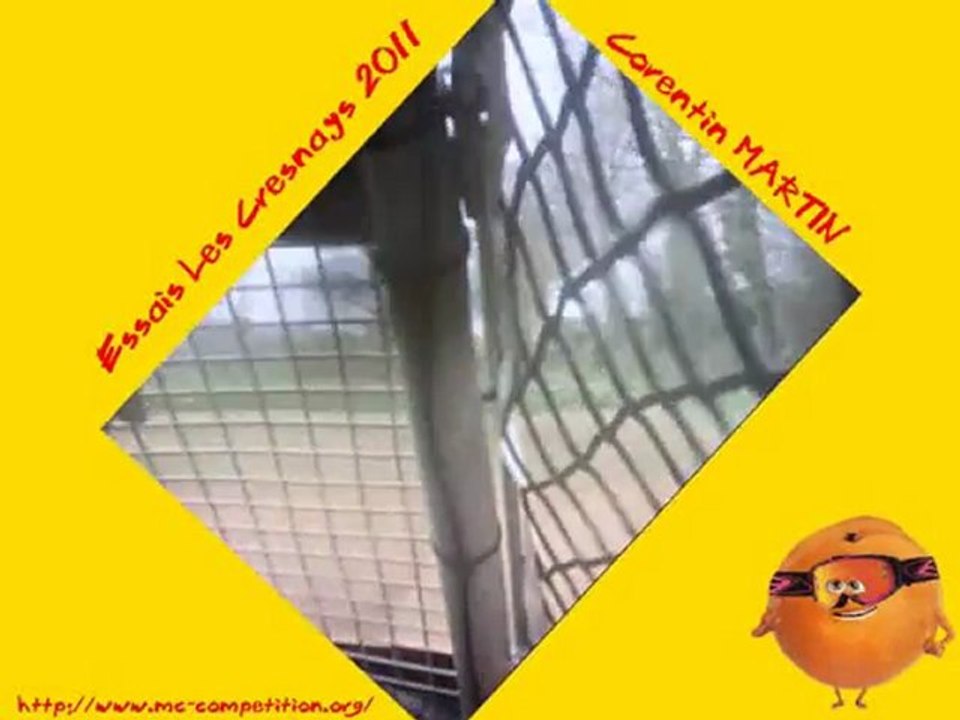 Caméra Embarquée - Essais Sprint Car - Corentin Martin - Les Cresnays - 27/03/11