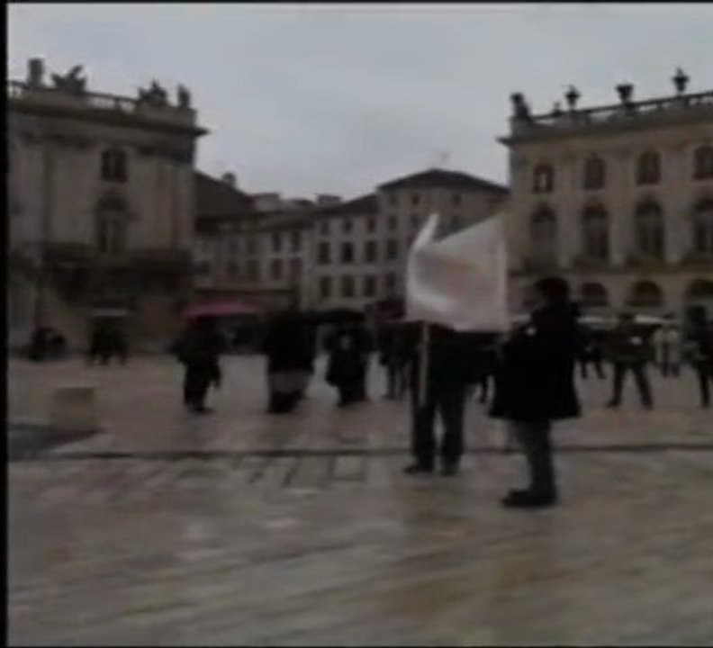 FLASHMOB de Nancy  le 31/03/2011