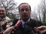 François Hollande candidat aux primaires socialistes