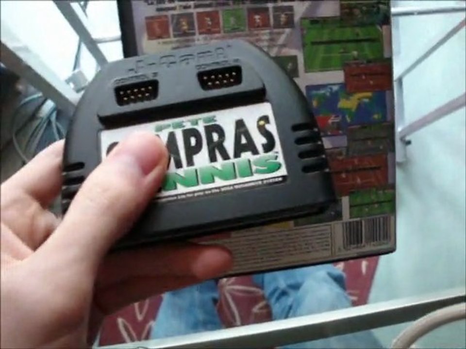 Pete Sampras Tennis (test Megadrive)