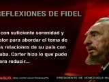 Reflexiones de Fidel sobre encuentro con Carter