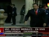 Evo Morales y Hugo Chávez suscribirán hoy acuerdos