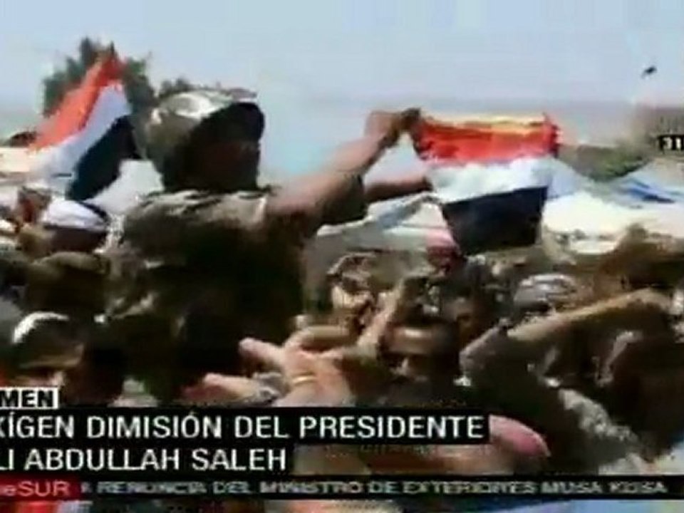 Masivas protestas que exigen la dimisión de Ali Abdullah