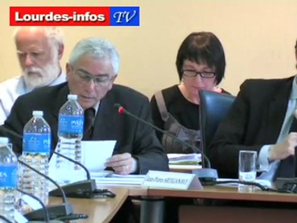 Conseil Municipal de Lourdes (vote du budget Principal)