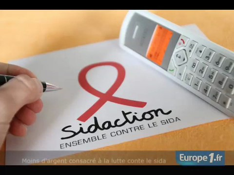 Sidaction : moins d'argent public en 2010