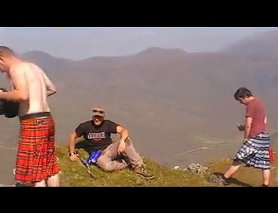 croisade chapitre IV. L'escalade d'une montagne Ecossaise.