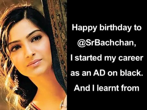 Bollywood Wishes Amitabh Bachchan On His Birthday - Bollywood News