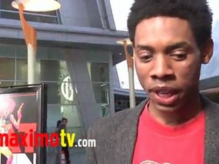 ALPHONSO MCAULEY Interview at "Cat Run" Premiere