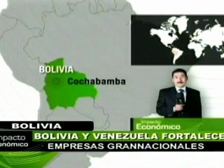 Bolivia y Venezuela amplían cooperación estratégica