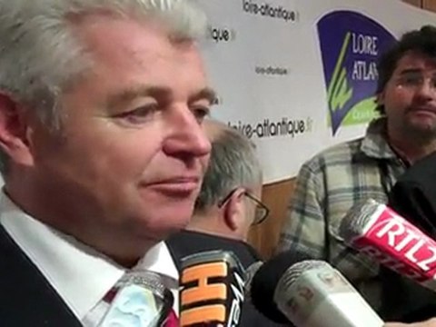 Philippe Grosvalet, élu Président du Conseil Général de Loire-Atlantique