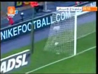 ميسي يسجل هدفا تاريخيا. messi marque un but exceptionnel