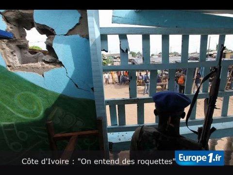 On entend des roquettes à Abidjan