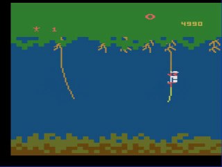 Jungle Hunt (Atari 2600) Videotest
