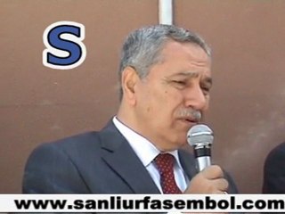 BÜLENT ARINÇ ŞANLIURFA AK PARTİ'DE...