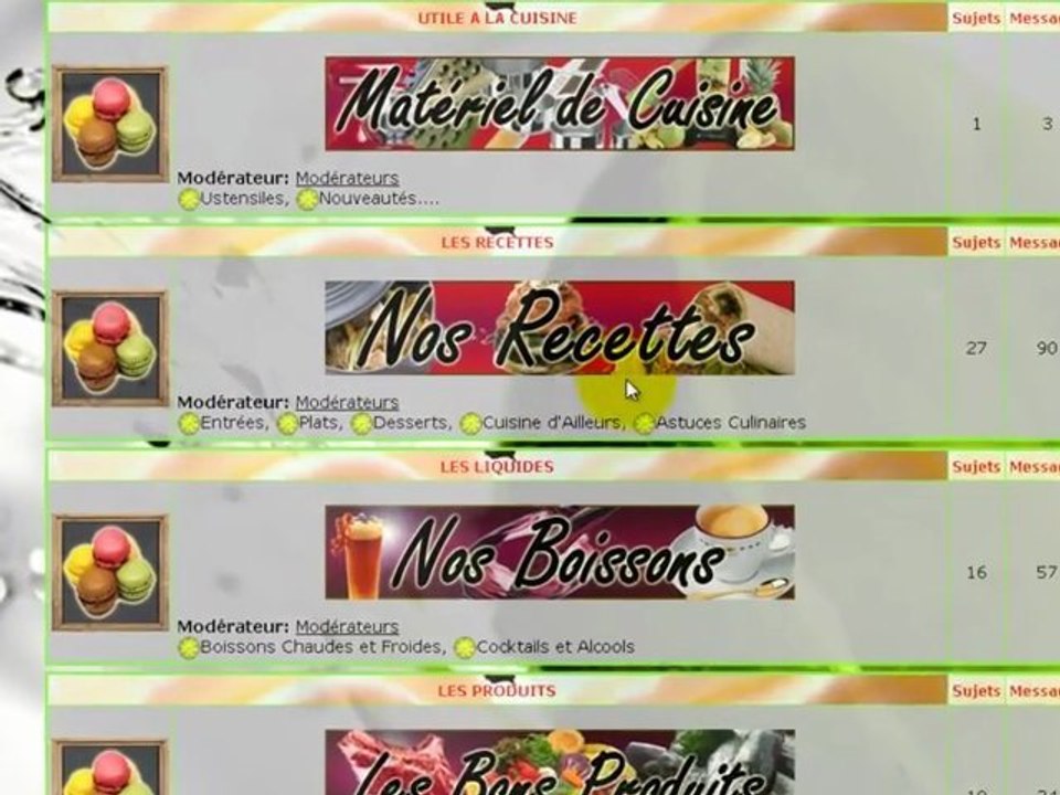 pour voir un sujet du forum