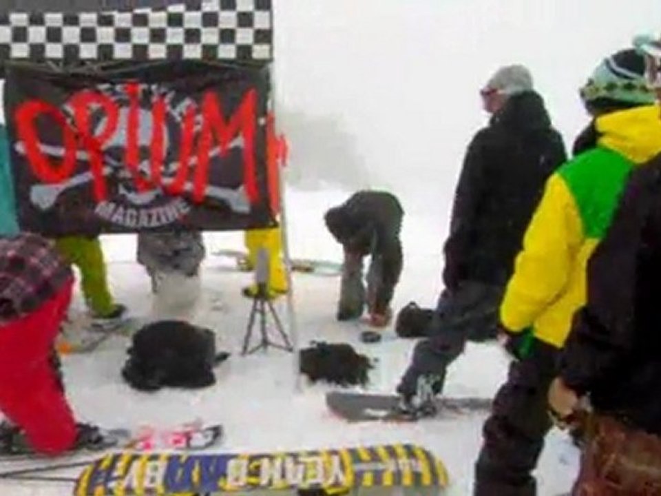 Intercrew 2010 - snowboard freestyle Chamrousse