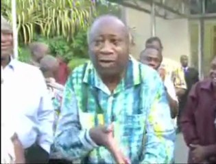 Ivorian TV broadcasts images of a smiling Gbagbo