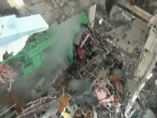 Japan reactor ravaged to pieces