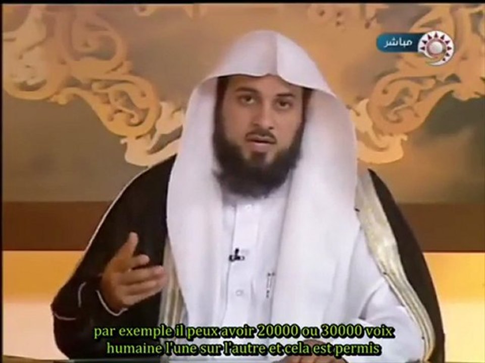 Les nasheed acompagnés de musique.