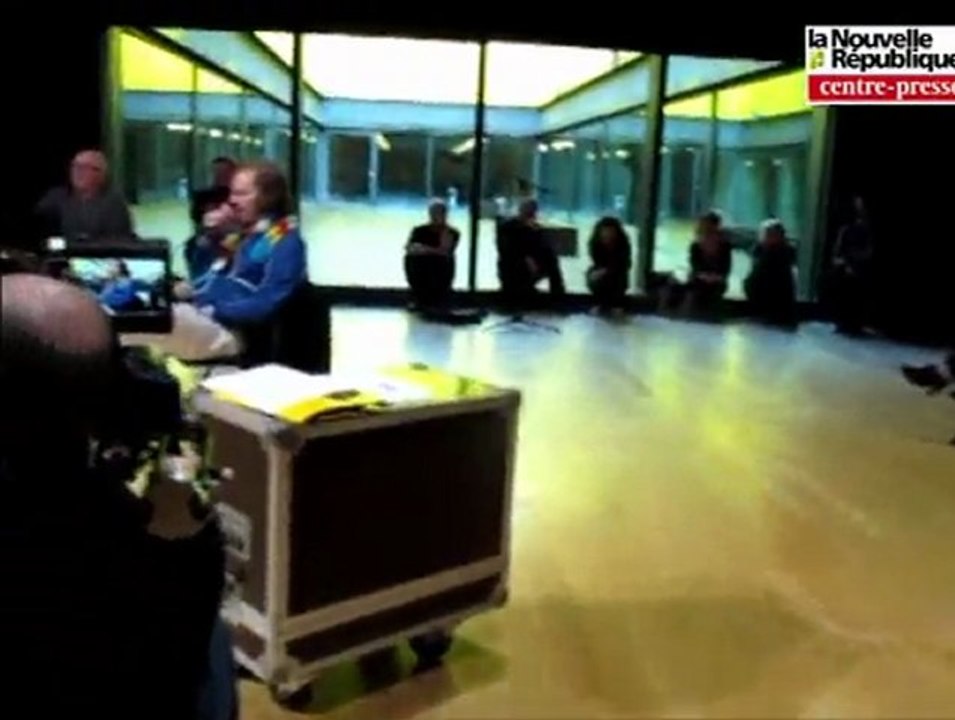 Philippe Katerine et Francis et ses peintres en répétition à Poitiers