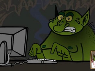 El troll de internet ve pasar su vida ante sus ojos