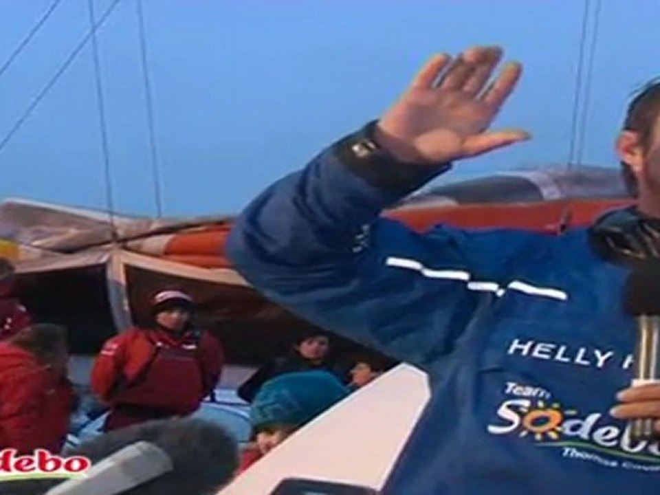 31-03-2011 : Arrivée du Tour du Monde pour T.Coville