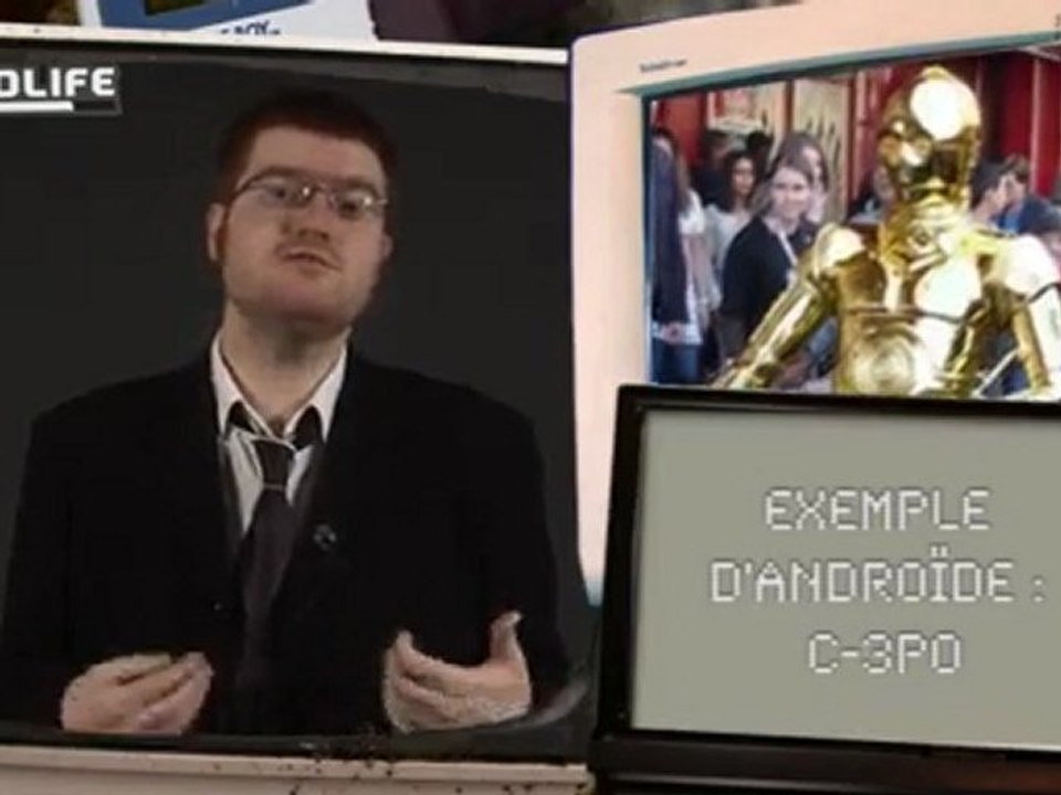 La minute du geek : cyborgs et androïdes