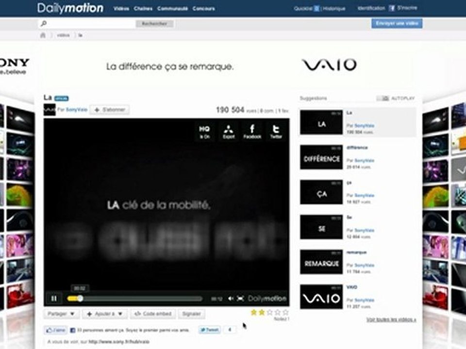 Sony VAIO - La différence ça se remarque
