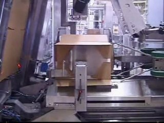 Case loading, shrink bundling, palletization of pharmaceutic