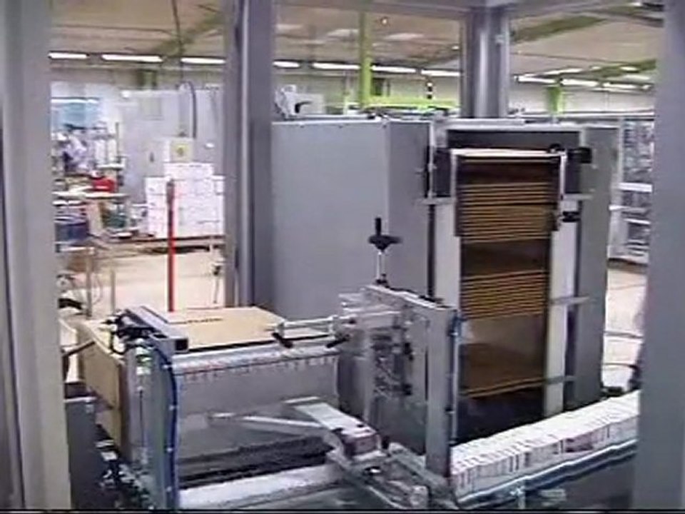 Case packers, shrink-wrappers and palletizers for cartons of