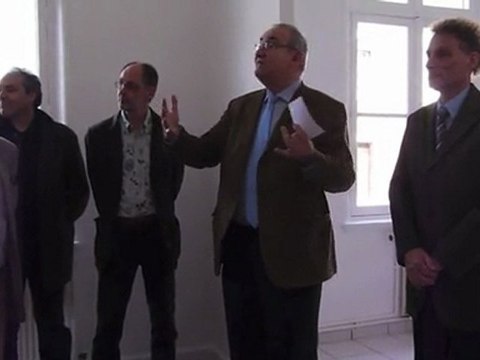 Inauguration de la maison des arts plastiques de Ham