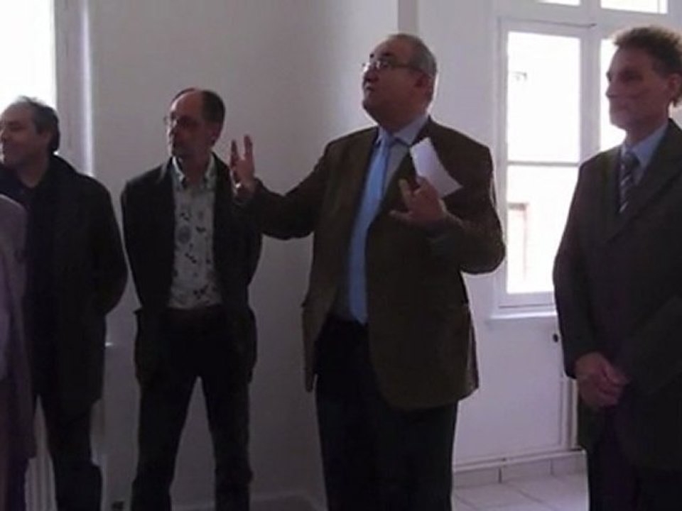 Inauguration de la maison des arts plastiques de Ham
