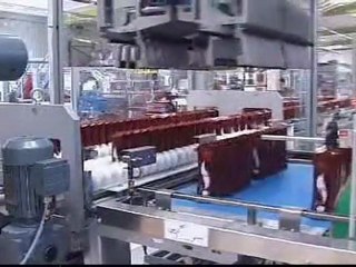 Case loading, shrink bundling, palletization of cosmetics 1/