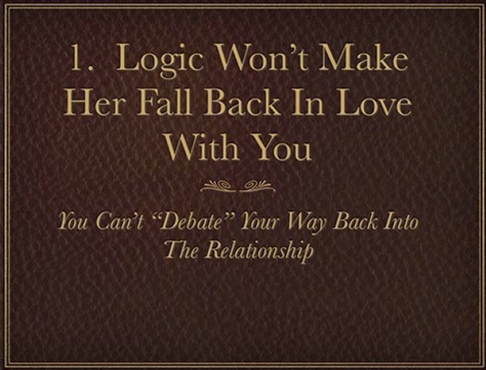 How To Get Your Ex Girlfriend Back