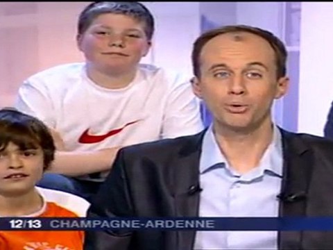Patrice M'Bianda sur France 3 Champagne Ardennes