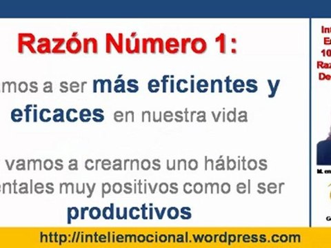 Inteligencia Emocional 10 Potentes Razones para Desarrollar Razón 1