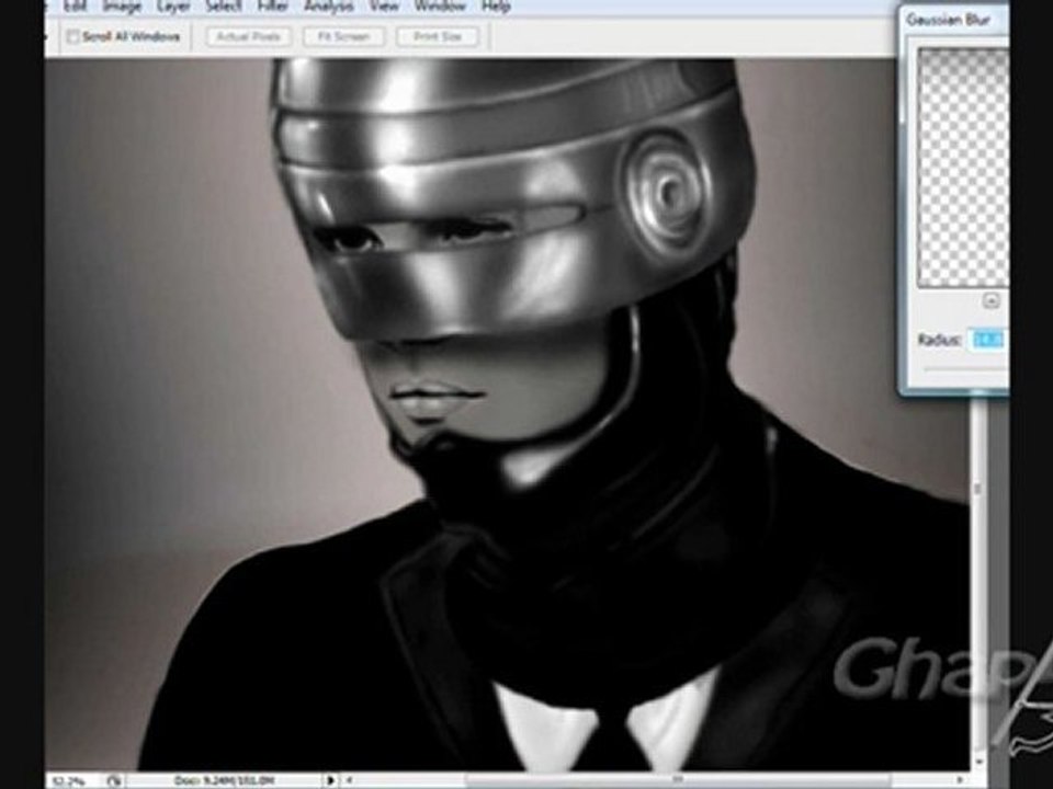Justin Bieber Turned into Robocop